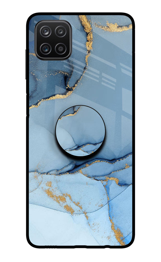 Blue Marble Samsung A12 Pop Case by Casekaro