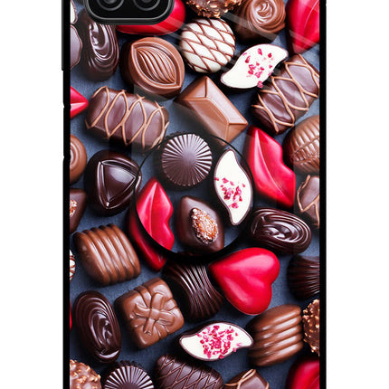 Chocolates Samsung A12 Pop Case by Casekaro