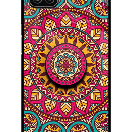 Mandala Samsung A12 Pop Case by Casekaro