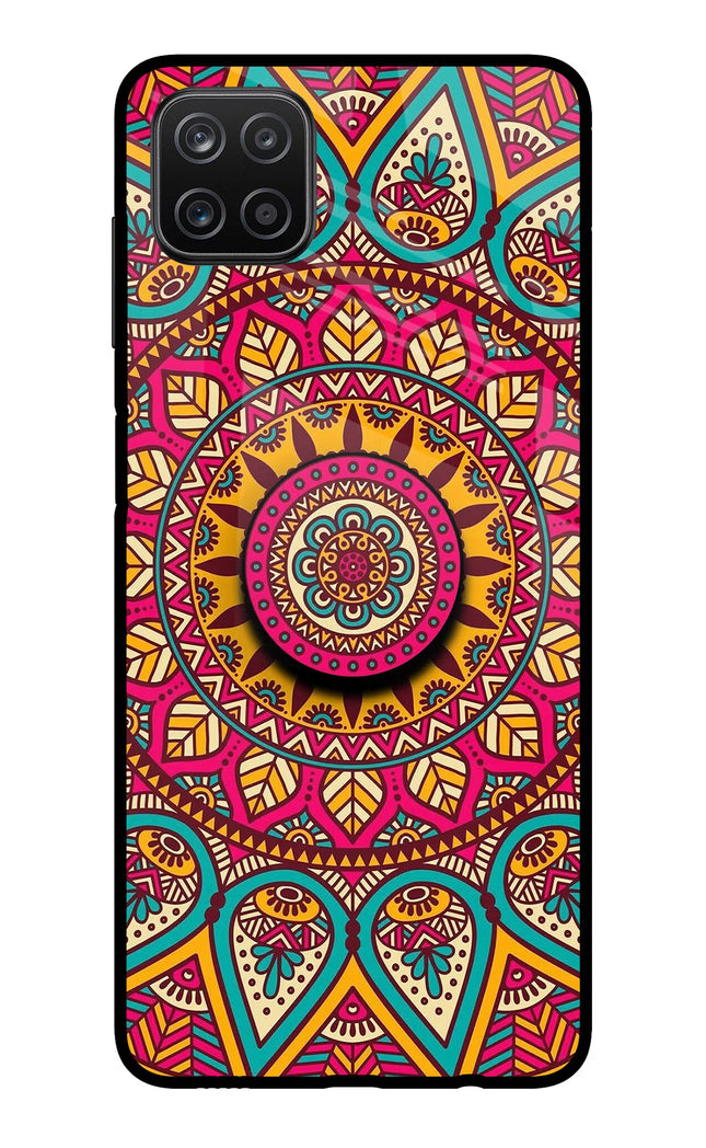 Mandala Samsung A12 Pop Case by Casekaro