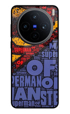 Superman Vivo X200T Metal Case Back Cover by Casekaro