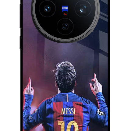 Messi Vivo X200T Metal Case Back Cover by Casekaro