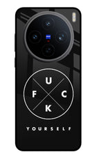 Go Fuck Yourself Vivo X200T Metal Case Back Cover by Casekaro