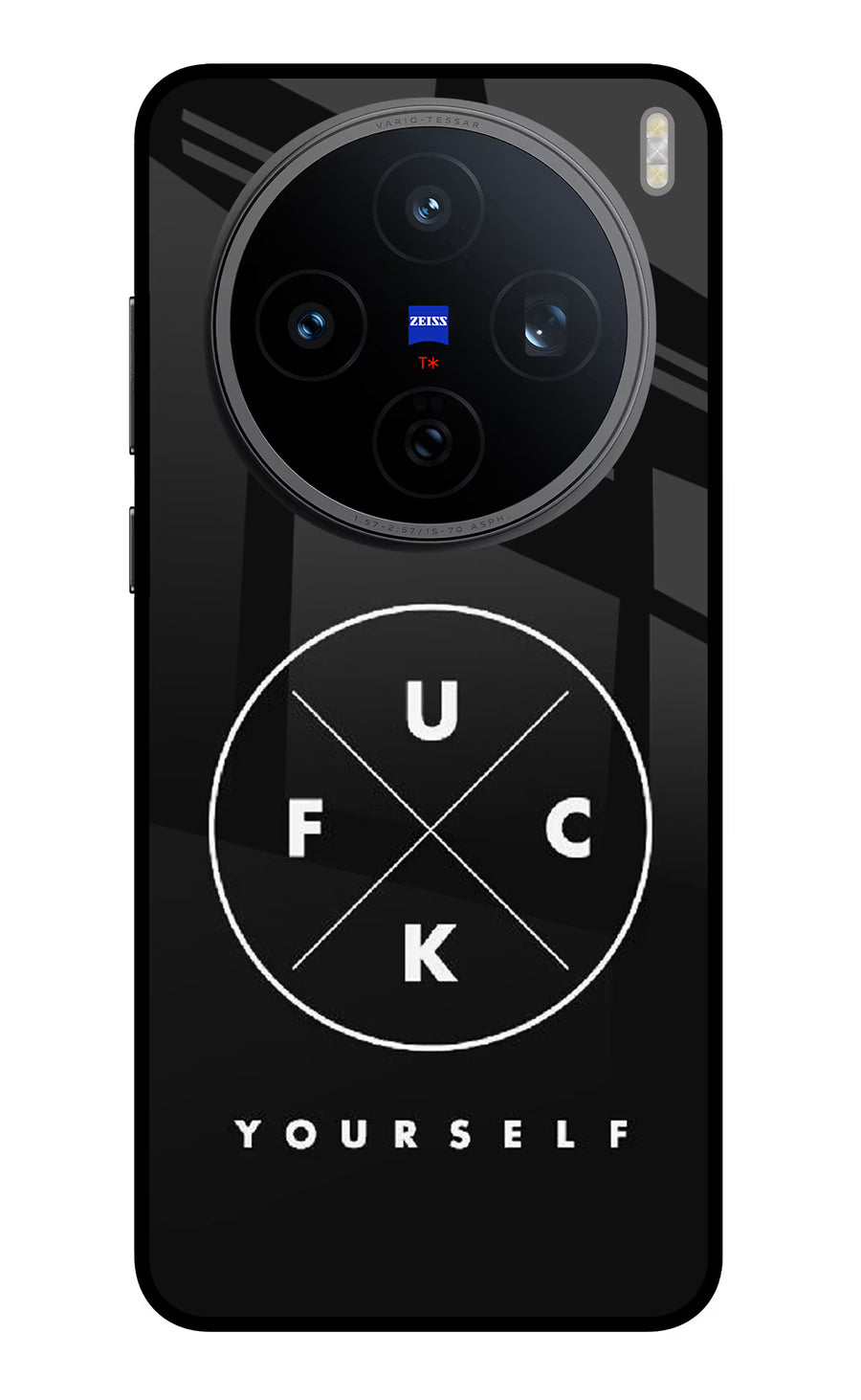 Go Fuck Yourself Vivo X200T Back Cover, Metal case