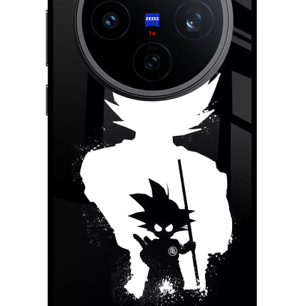 Goku Shadow Vivo X200T Metal Case Back Cover by Casekaro