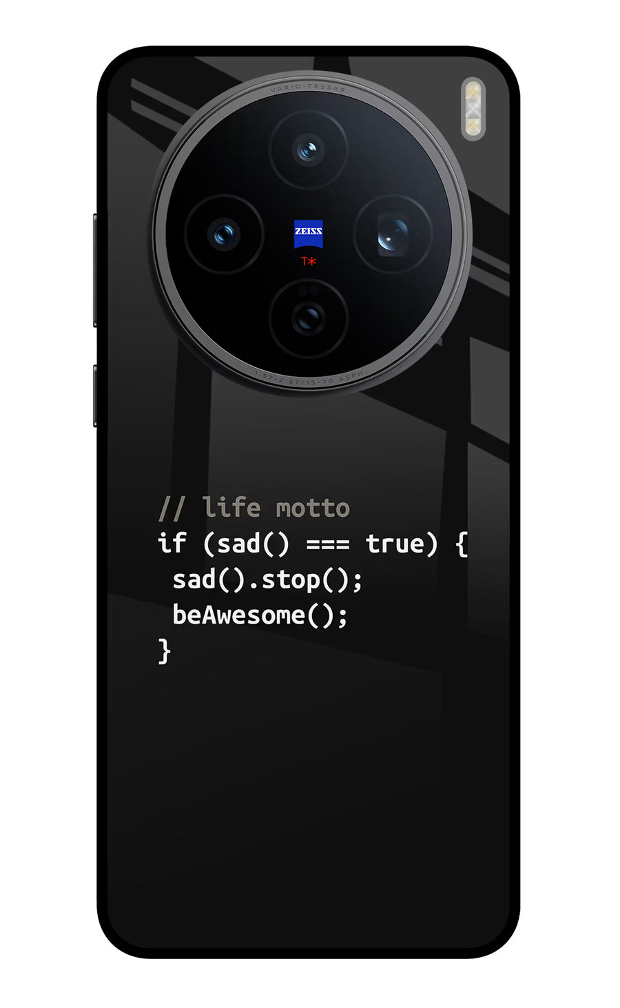 Life Motto Code Vivo X200T Back Cover, Metal case