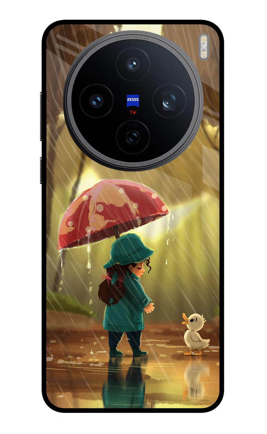 Rainy Day Vivo X200T Back Cover, Metal case