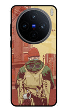 Adventurous Vivo X200T Metal Case Back Cover by Casekaro