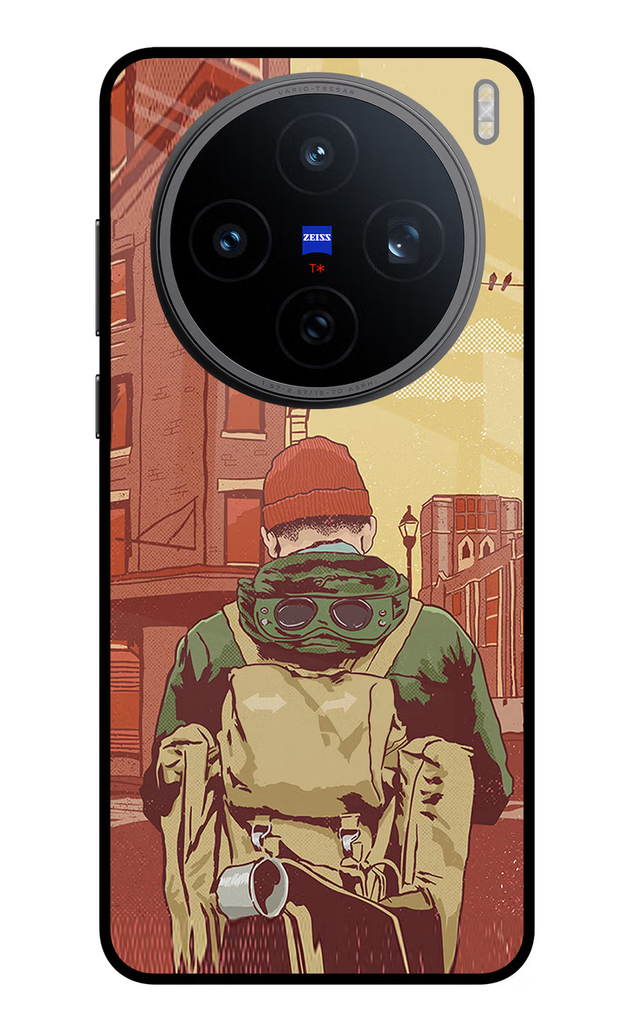 Adventurous Vivo X200T Back Cover, Metal case