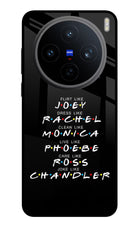 FRIENDS Character Vivo X200T Metal Case Back Cover by Casekaro