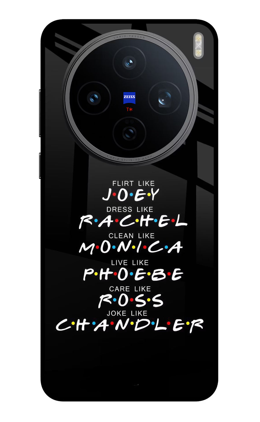FRIENDS Character Vivo X200T Back Cover, Metal case