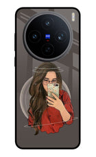 Selfie Queen Vivo X200T Metal Case Back Cover by Casekaro