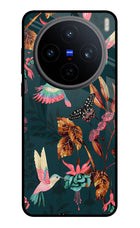 Birds Vivo X200T Metal Case Back Cover by Casekaro
