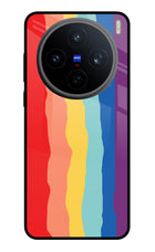 Rainbow Vivo X200T Metal Case Back Cover by Casekaro