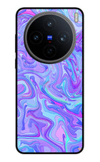 Glitter Vivo X200T Metal Case Back Cover by Casekaro