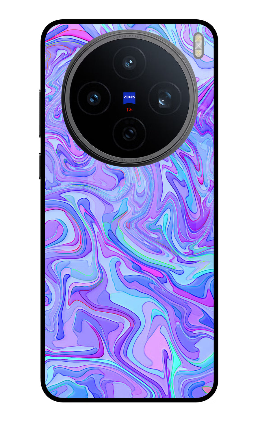 Glitter Vivo X200T Back Cover, Metal case