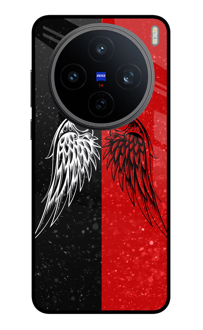 Wings Vivo X200T Metal Case Back Cover by Casekaro