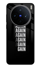 Again Again Gain Vivo X200T Metal Case Back Cover by Casekaro