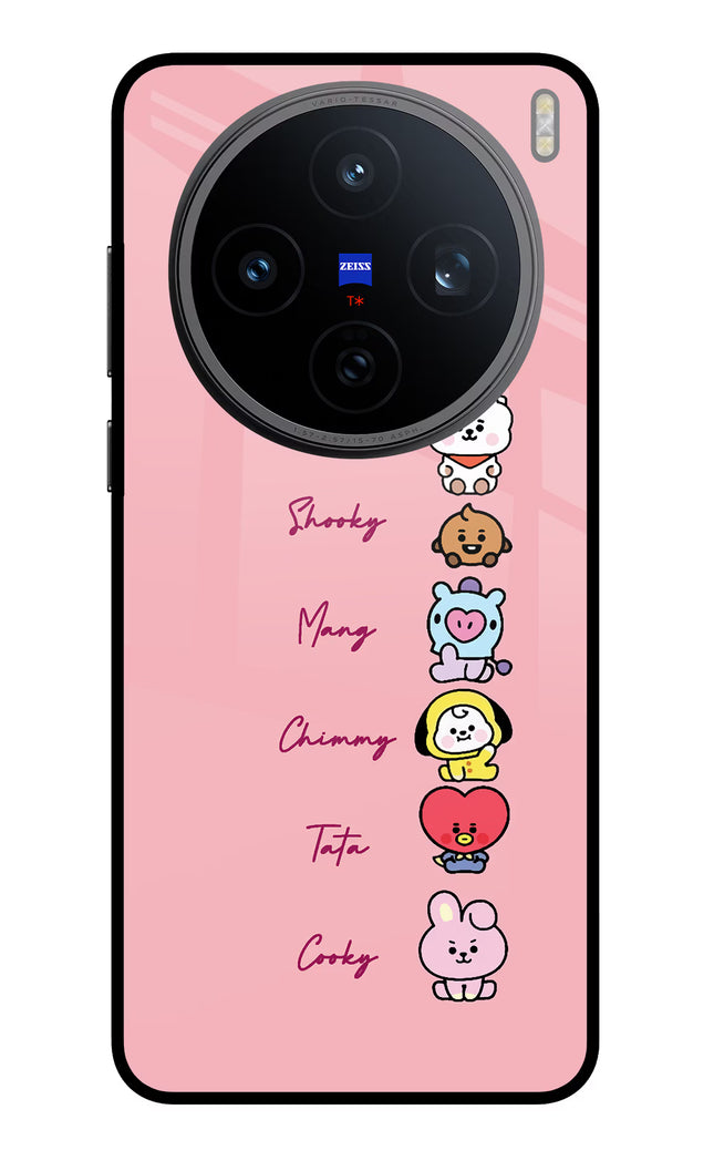 BTS names Vivo X200T Metal Case Back Cover by Casekaro