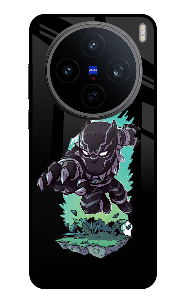 Black Panther Vivo X200T Metal Case Back Cover by Casekaro