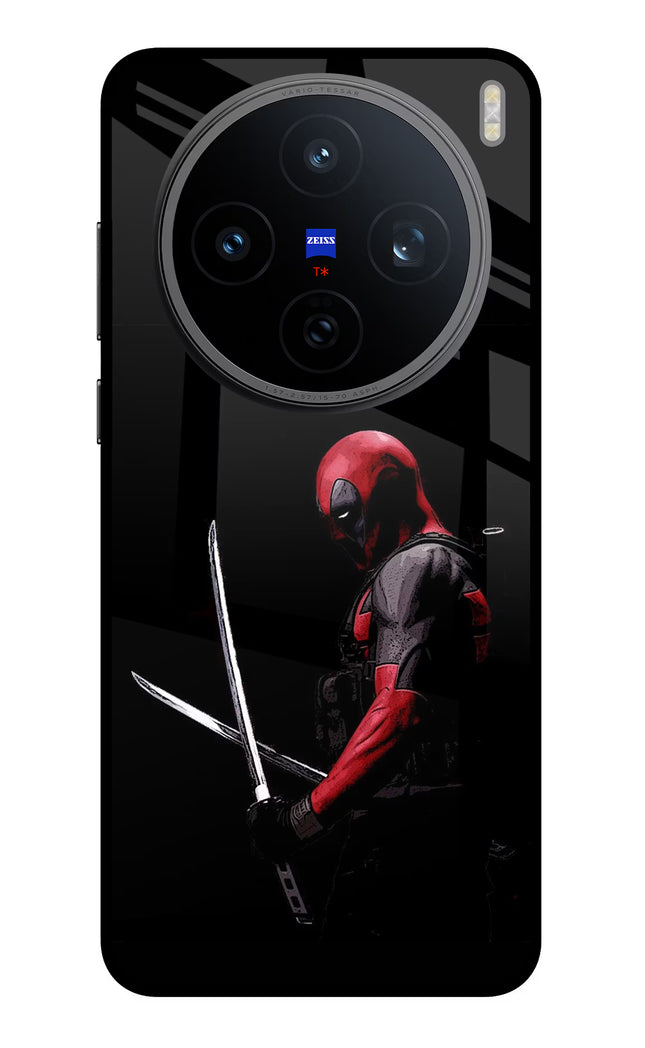 Deadpool Vivo X200T Metal Case Back Cover by Casekaro