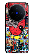Spider Man Vivo X200T Metal Case Back Cover by Casekaro