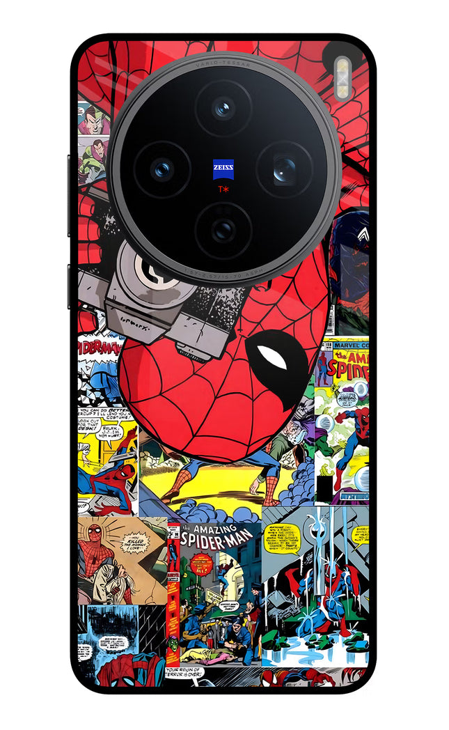 Spider Man Vivo X200T Metal Case Back Cover by Casekaro