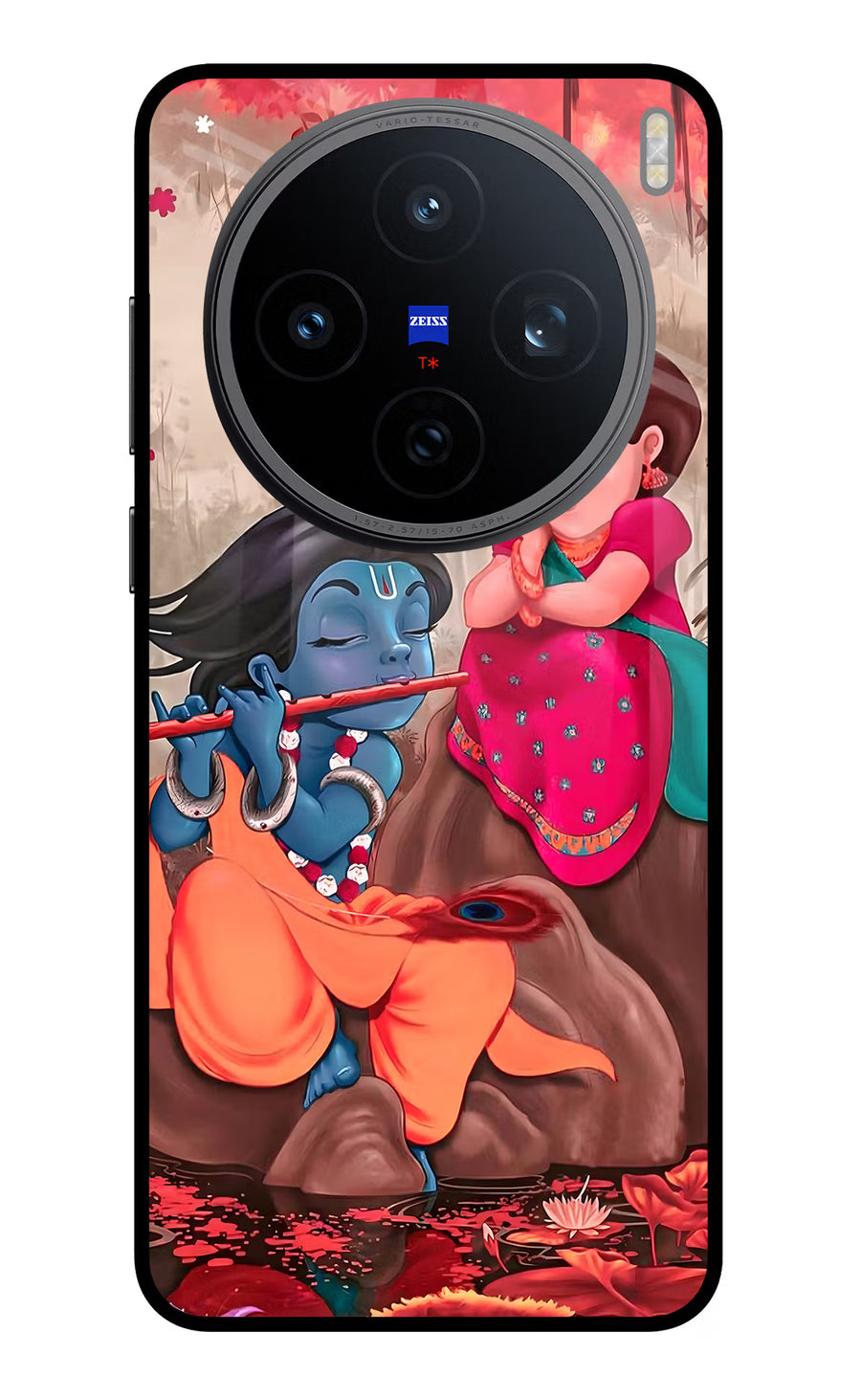 Radhe Krishna Vivo X200T Back Cover, Metal case
