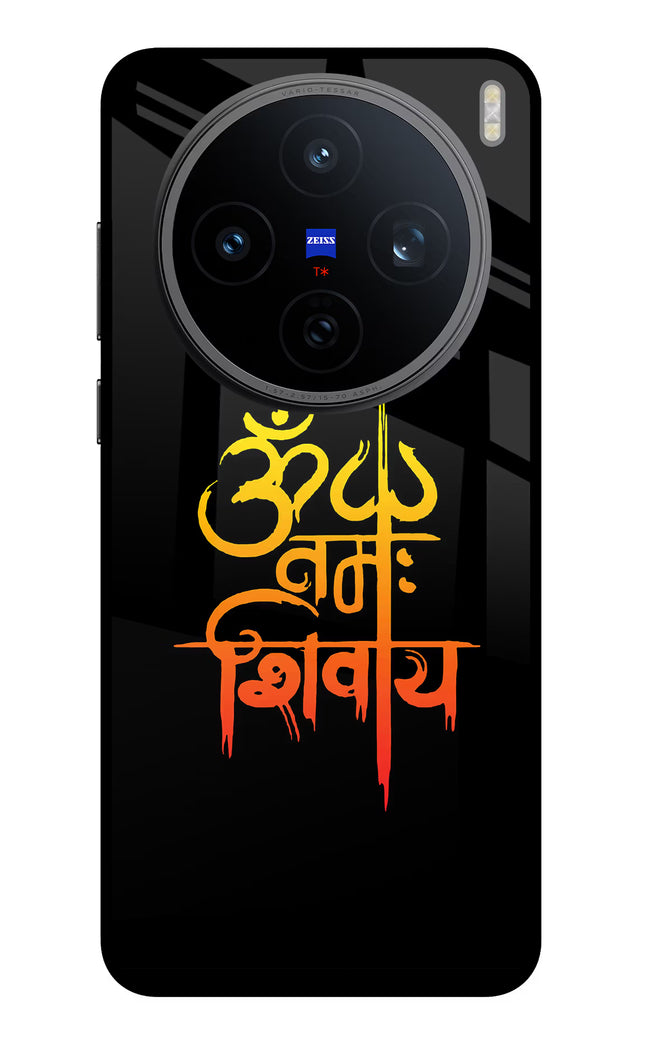 Om Namah Shivay Vivo X200T Metal Case Back Cover by Casekaro