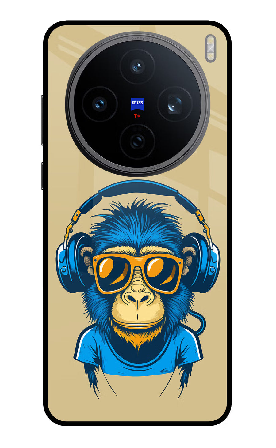 Monkey Headphone Vivo X200T Back Cover, Metal case