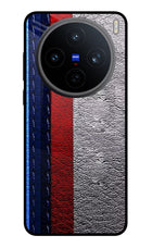 BMW Stripes Vivo X200T Metal Case Back Cover by Casekaro