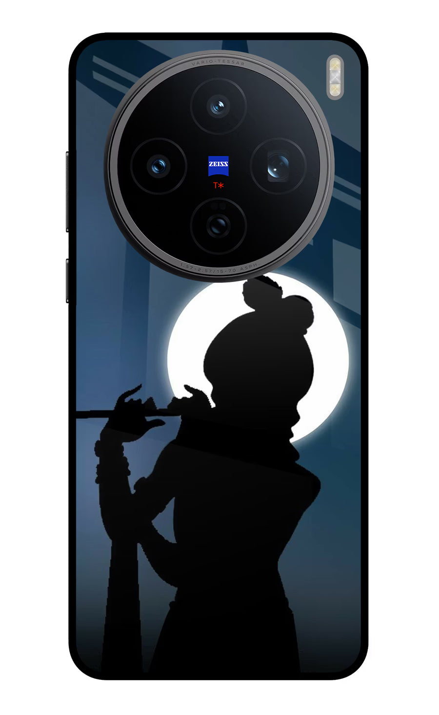 Shri Krishna Silhouette Vivo X200T Back Cover, Metal case