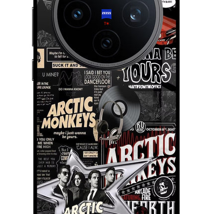Arctic Monkeys Vivo X200T Metal Case Back Cover by Casekaro