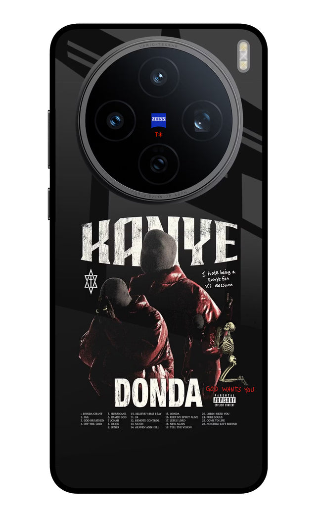 Donda Kanye West Vivo X200T Metal Case Back Cover by Casekaro