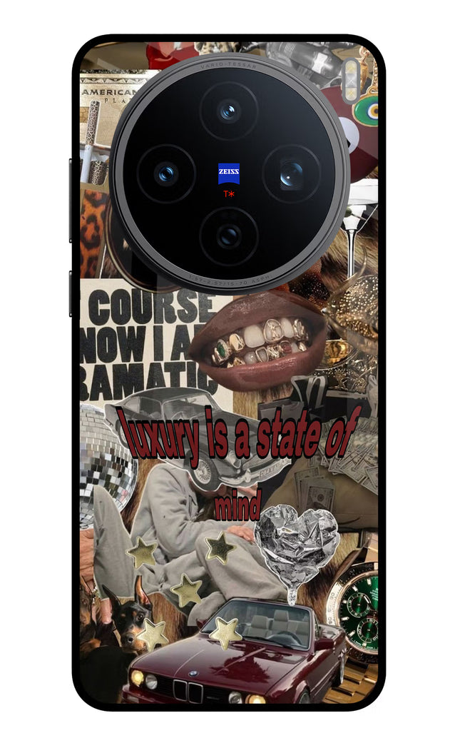 Luxury Vivo X200T Metal Case Back Cover by Casekaro