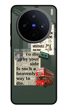 The Smiths Vivo X200T Metal Case Back Cover by Casekaro