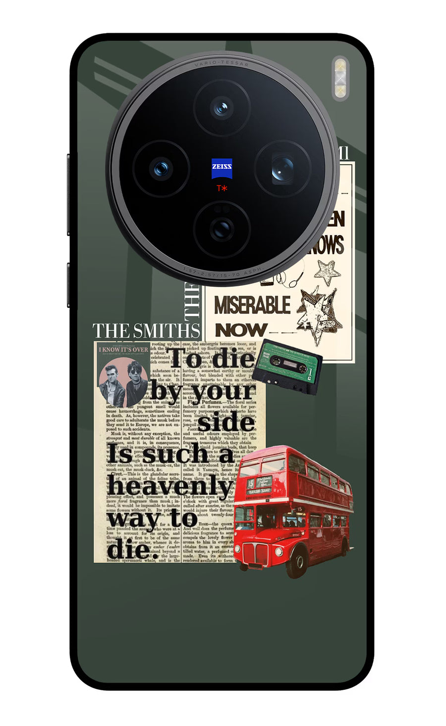 The Smiths Vivo X200T Back Cover, Metal case