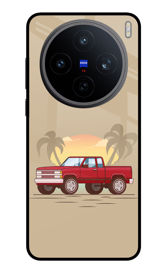 Desert Classic Drive Vivo X200T Metal Case Back Cover by Casekaro