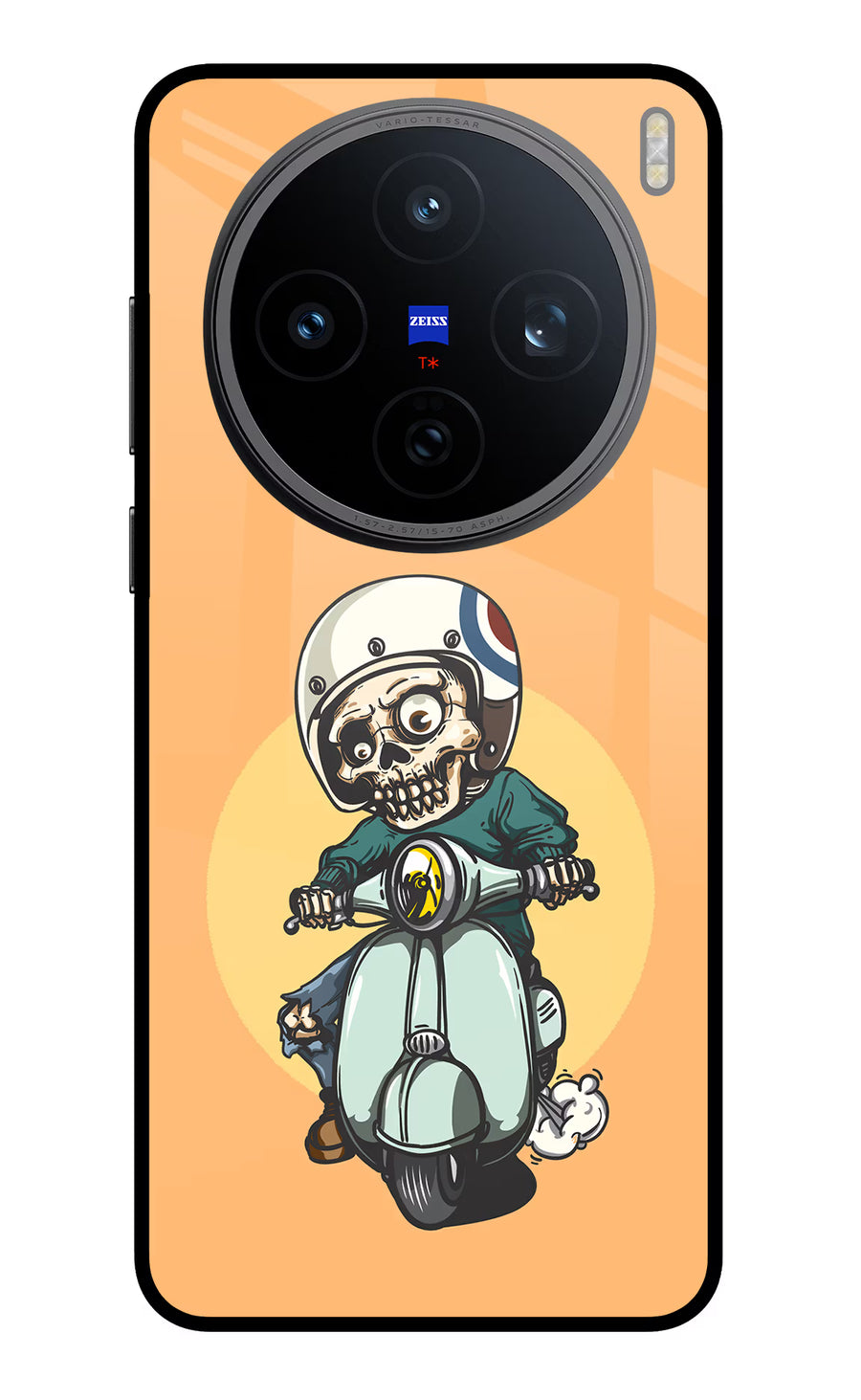Undead Biker Vivo X200T Back Cover, Metal case