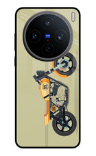 Vertical Speedster Vivo X200T Metal Case Back Cover by Casekaro