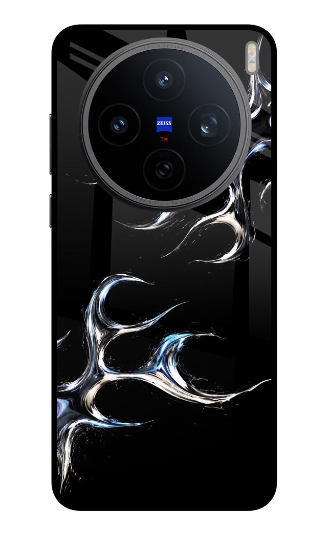 Chrome Tribal Vivo X200T Metal Case Back Cover by Casekaro