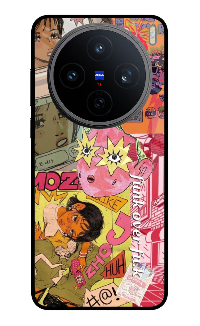 Funkover Vivo X200T Metal Case Back Cover by Casekaro