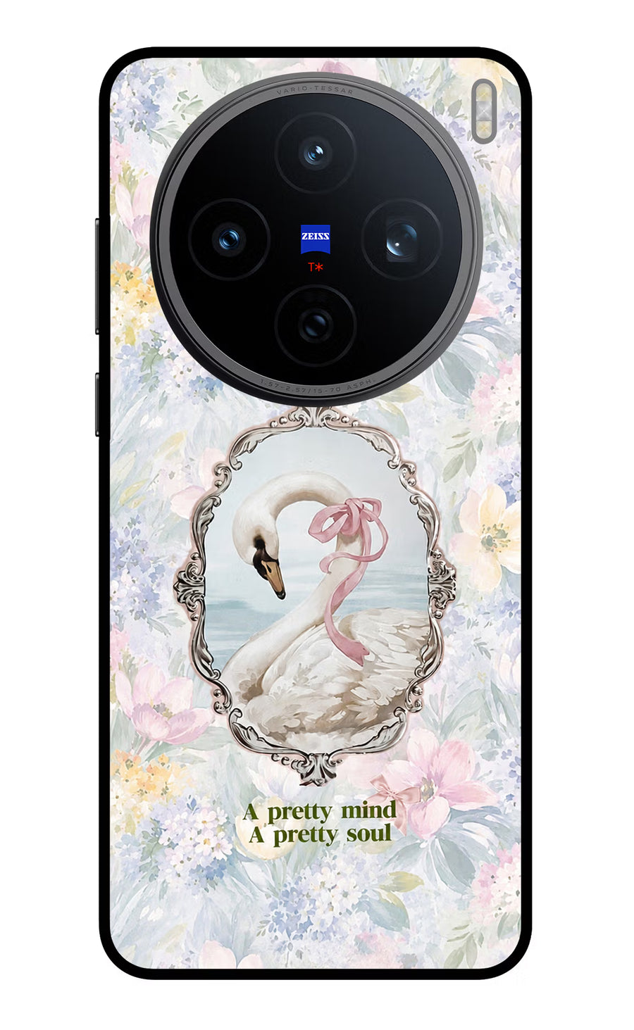 Pretty Mind Pretty Soul Vivo X200T Back Cover, Metal case