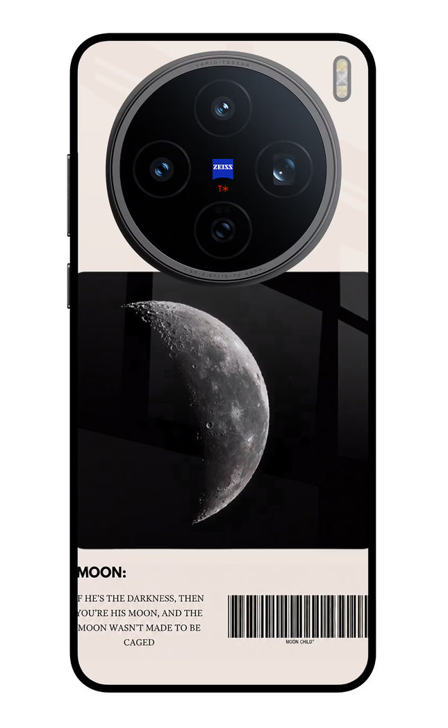 Moon Phase Vivo X200T Metal Case Back Cover by Casekaro
