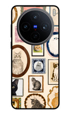 Mirror Cats Vivo X200T Metal Case Back Cover by Casekaro
