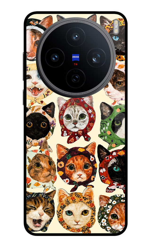 Cool Cat Vivo X200T Metal Case Back Cover by Casekaro