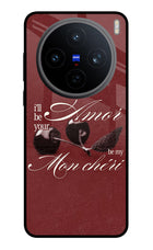 Velvet Cherry Vivo X200T Metal Case Back Cover by Casekaro