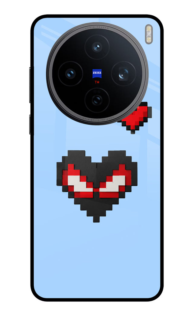 Peter Heart Vivo X200T Metal Case Back Cover by Casekaro