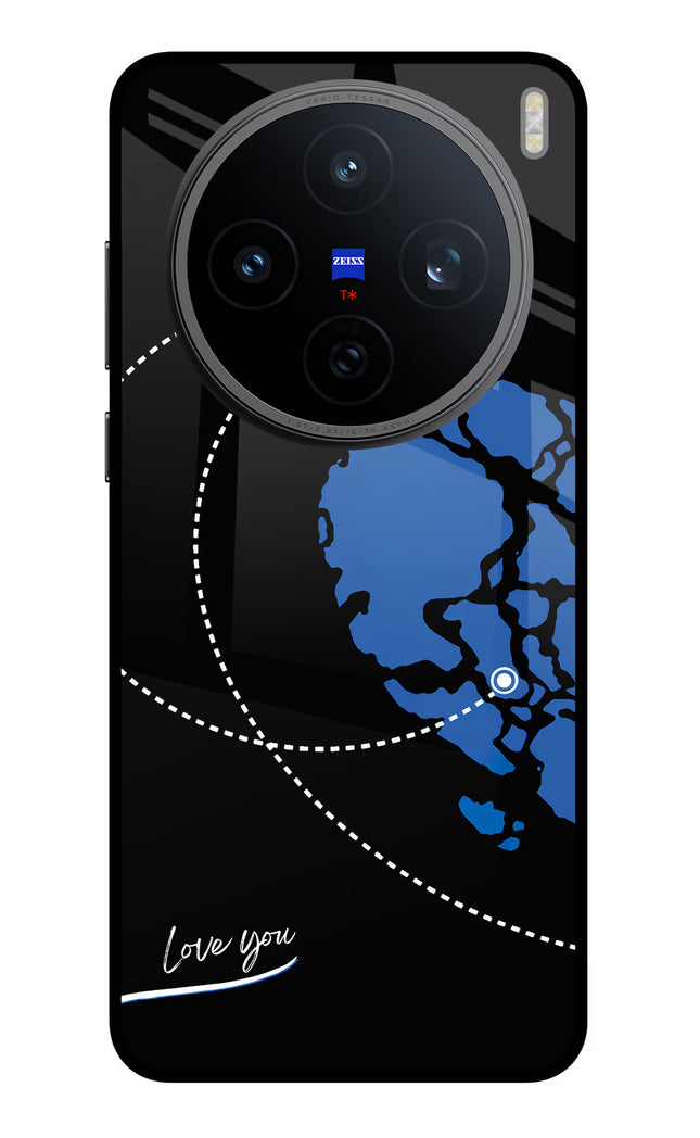 Love Orbit Vivo X200T Metal Case Back Cover by Casekaro