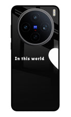 This World Vivo X200T Metal Case Back Cover by Casekaro